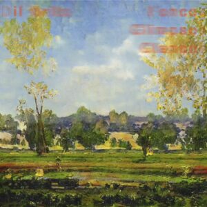 Painting of a prairie landscape.